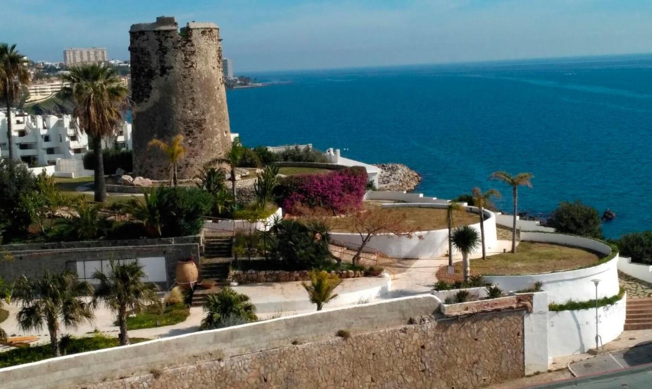 Appartamento Ático frente al mar - Vistas, piscina, terrazas, parking! Benalmádena Esterno foto
