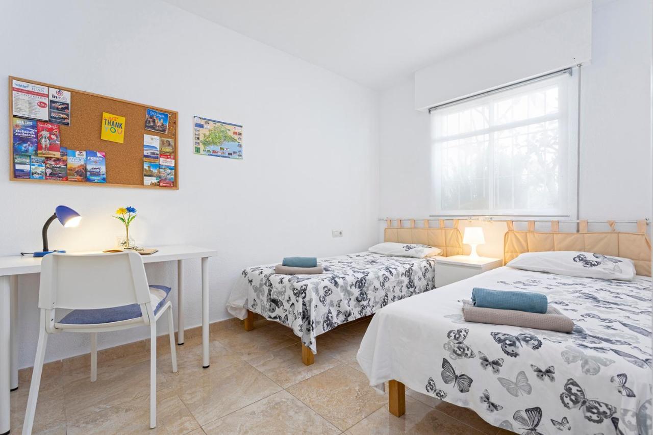 Appartamento Ático frente al mar - Vistas, piscina, terrazas, parking! Benalmádena Esterno foto