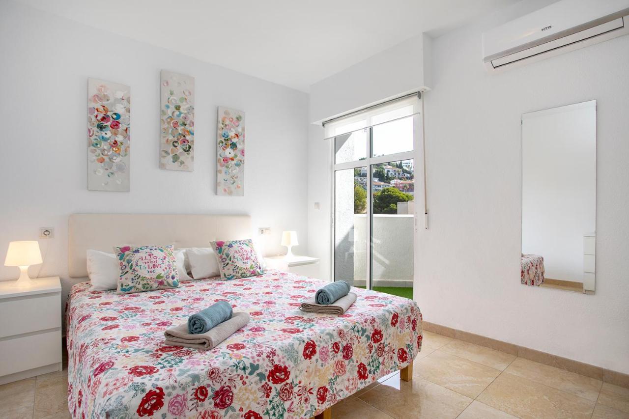 Appartamento Ático frente al mar - Vistas, piscina, terrazas, parking! Benalmádena Esterno foto